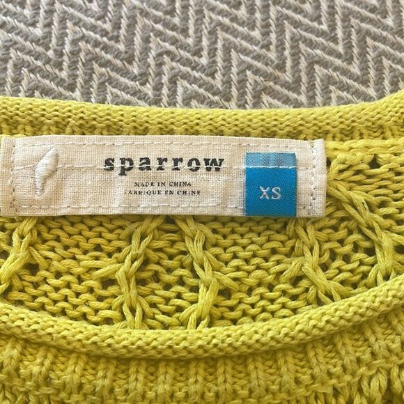 Anthropologie Sparrow 3/4 Sleeve Sweater Size XS - Picture 5 of 6